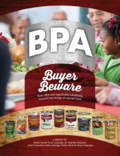 Two Out of Three Food Cans Tested Have  Toxic BPA in the Linings image
