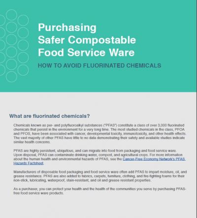 A Guide to Purchasing PFAS-Free Food Service Ware image